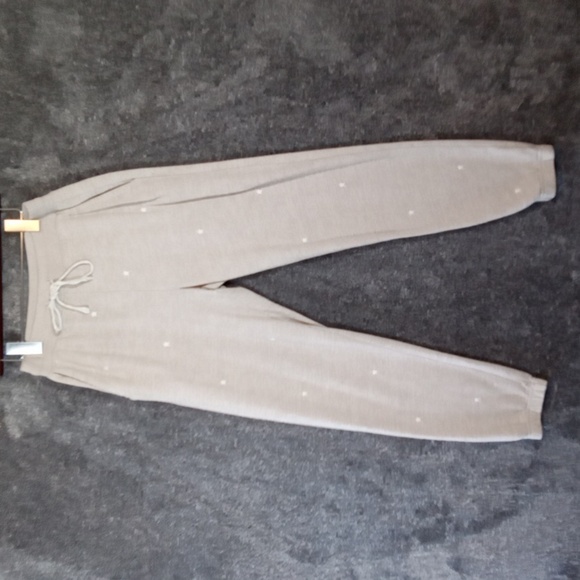 Rails Kigston Womens Jogger Heather Brown Embroidered Stars Size Small - Picture 2 of 13